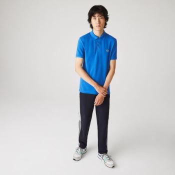 Lacoste Slim Fit Polo in Petit Piqué - Polo Pánské Blankyt | CZ-XEF38o